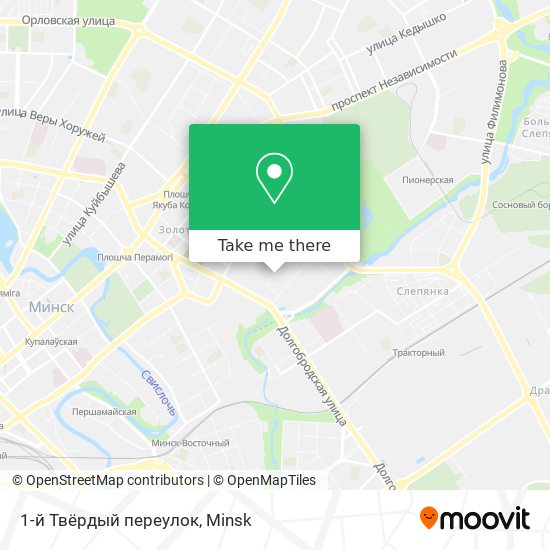 1-й Твёрдый переулок map