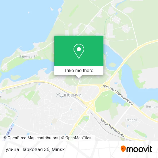 улица Парковая 3б map