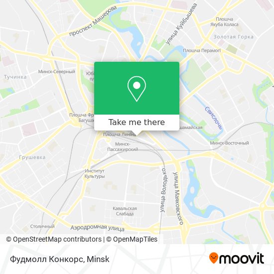 Фудмолл Конкорс map
