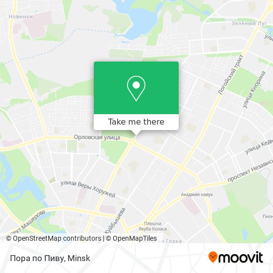 Пора по Пиву map