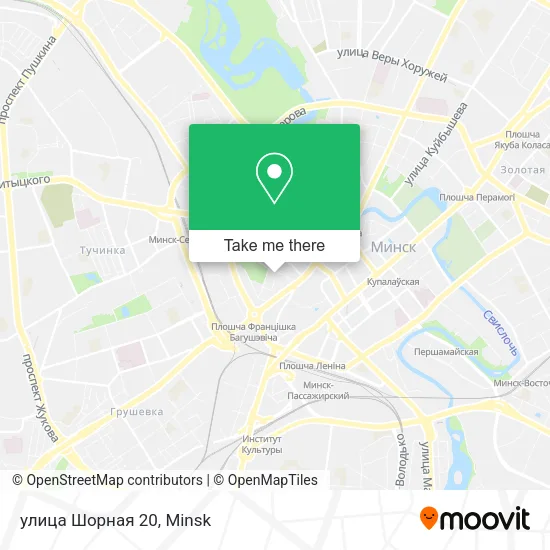 улица Шорная 20 map