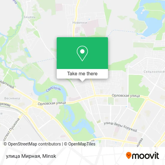 улица Мирная map