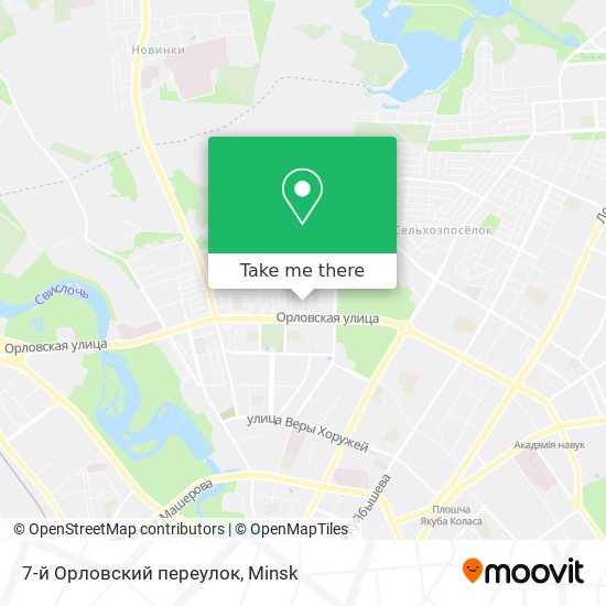 7-й Орловский переулок map