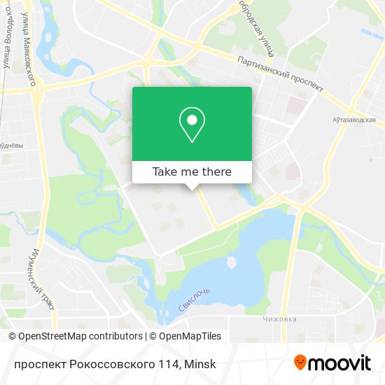 проспект Рокоссовского 114 map