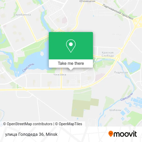 улица Голодеда 36 map