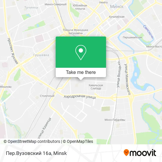 Пер.Вузовский 16а map