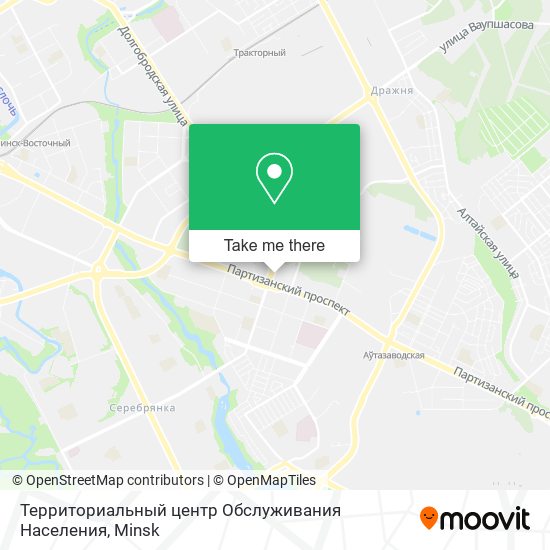 Территориальный центр Обслуживания Населения map