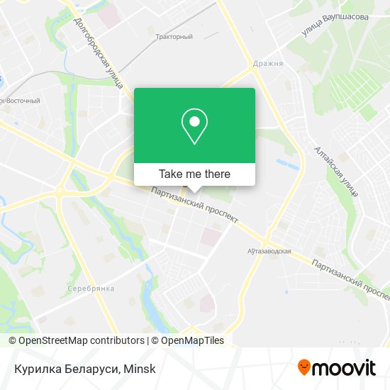 Курилка Беларуси map