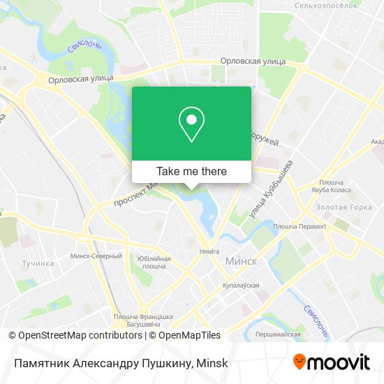 Памятник Александру Пушкину map