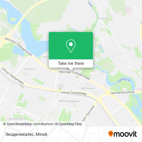 Экоделикатес map