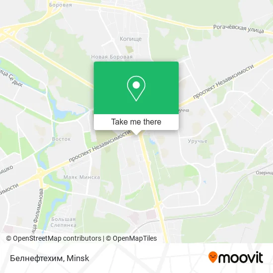 Белнефтехим map