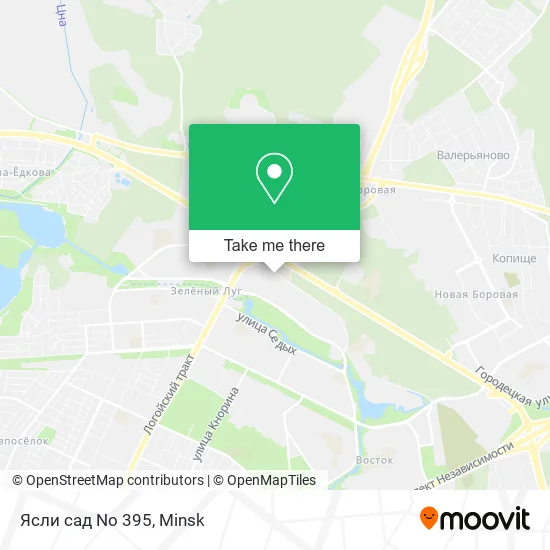 Ясли сад No 395 map