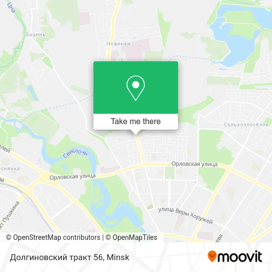 Долгиновский тракт 56 map