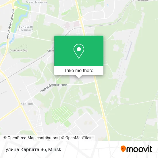 улица Карвата 86 map