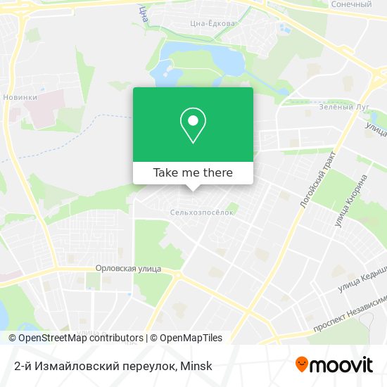 2-й Измайловский переулок map