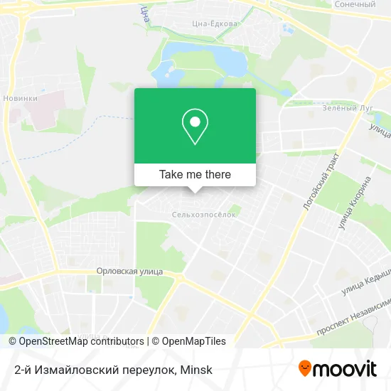 2-й Измайловский переулок map