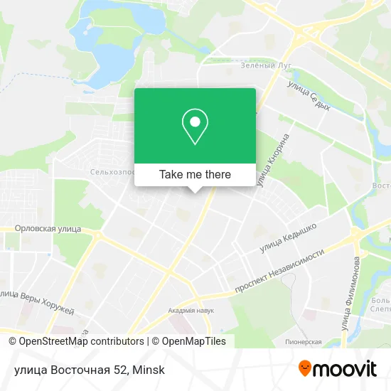 улица Восточная 52 map