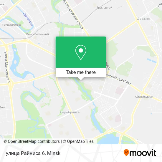 улица Райниса 6 map