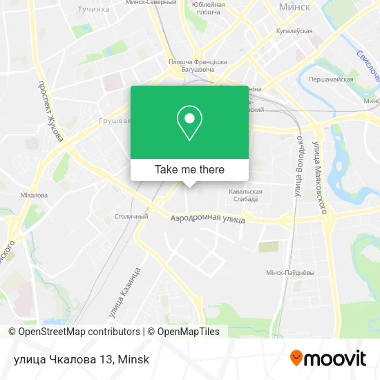 улица Чкалова 13 map