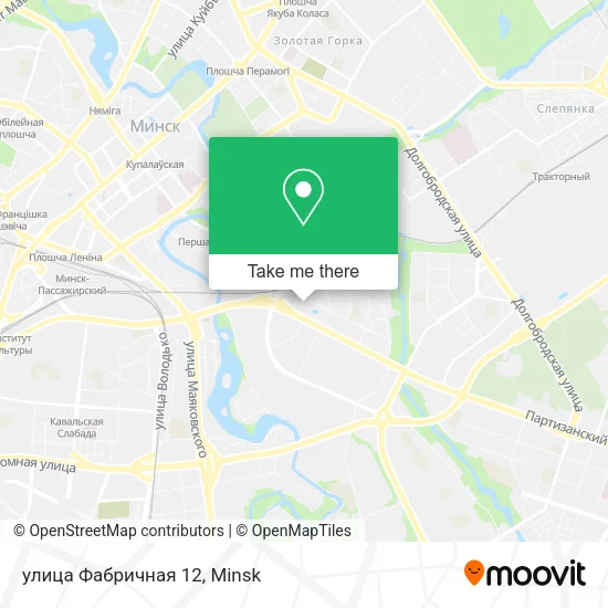 улица Фабричная 12 map