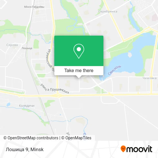 Лошица 9 map