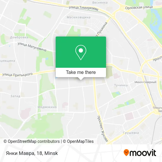 Янки Мавра, 18 map