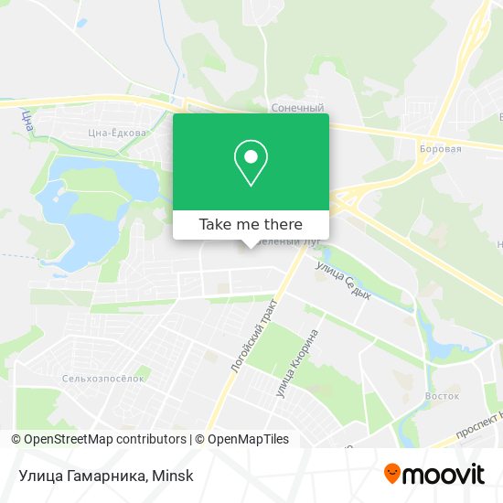 Улица Гамарника map