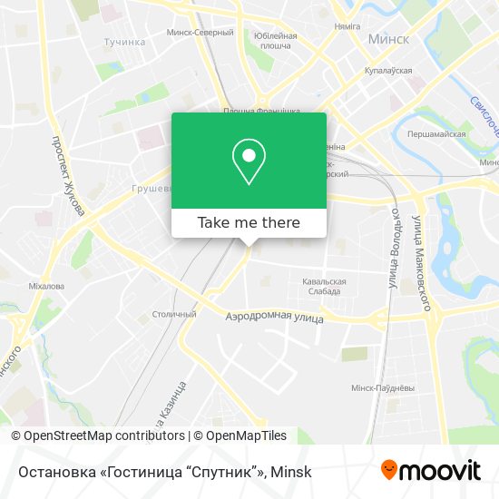 Остановка «Гостиница “Спутник”» map