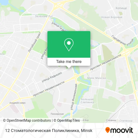 12 Стоматологическая Поликлиника map
