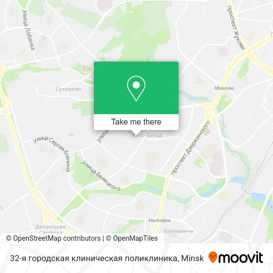 32-я городская клиническая поликлиника map