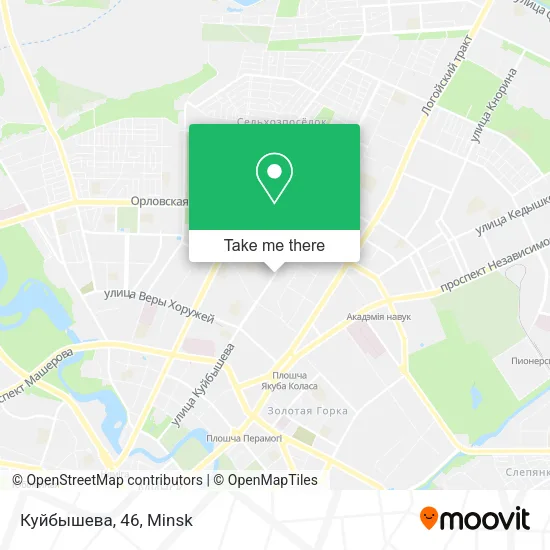 Куйбышева, 46 map