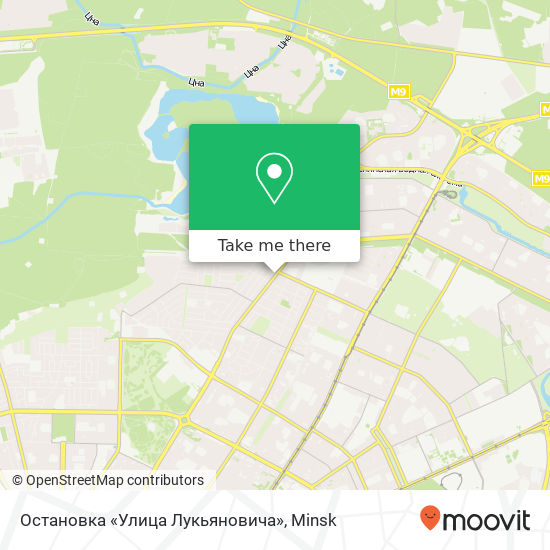 Остановка «Улица Лукьяновича» map