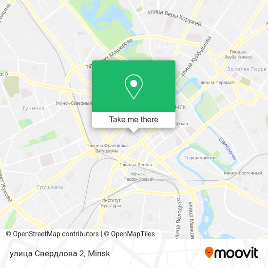 улица Свердлова 2 map