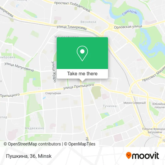 Пушкина, 36 map