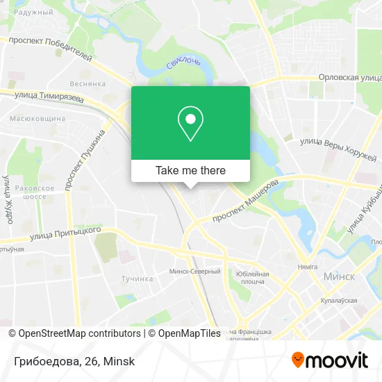 Грибоедова, 26 map