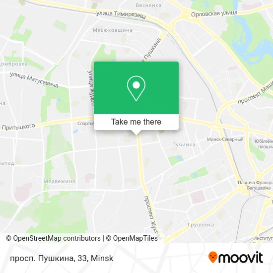 просп. Пушкина, 33 map