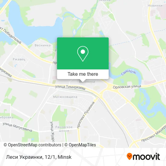 Леси Украинки, 12/1 map