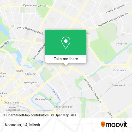 Козлова, 14 map
