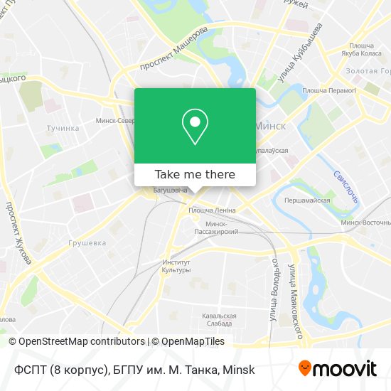 ФСПТ (8 корпус), БГПУ им. М. Танка map