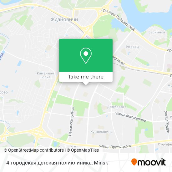 4 городская детская поликлиника map