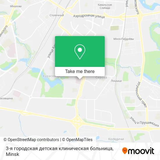 3-я городская детская клиническая больница map