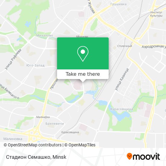 Стадион Семашко map