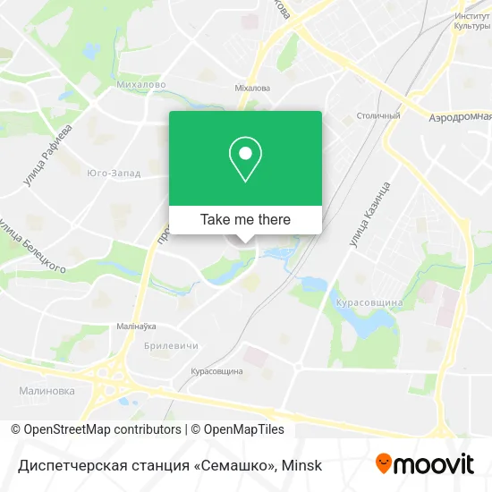 Диспетчерская станция «Семашко» map