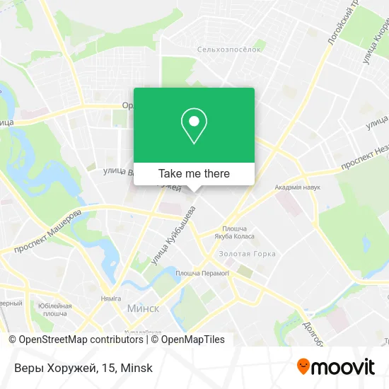 Веры Хоружей, 15 map