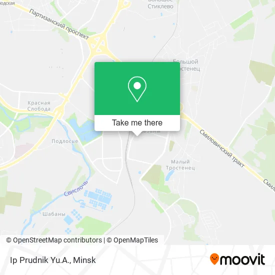 Ip Prudnik Yu.A. map