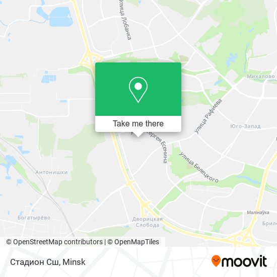 Стадион Сш map