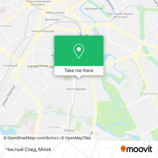 Чистый След map