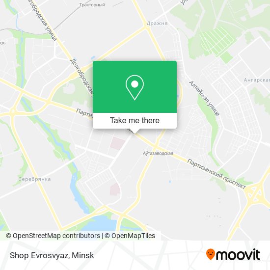 Shop Evrosvyaz map