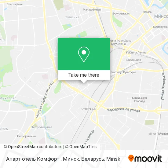Апарт-отель Комфорт . Минск, Беларусь map