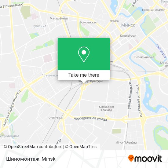 Шиномонтаж map